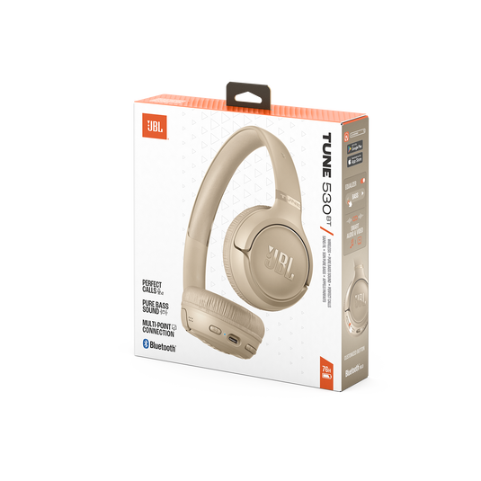 Fone de Ouvido JBL Tune 530BT Bluetooth 76h Pure Bass - Imagem 2